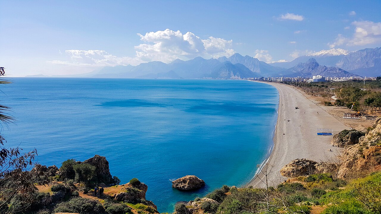 View of Antalya, Türkiye