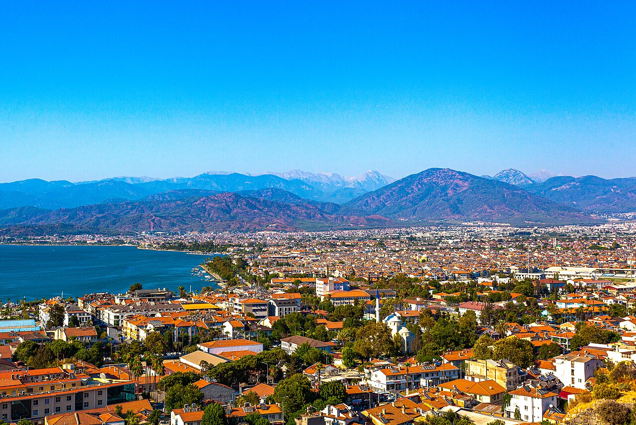 View of Fethiye, Türkiye