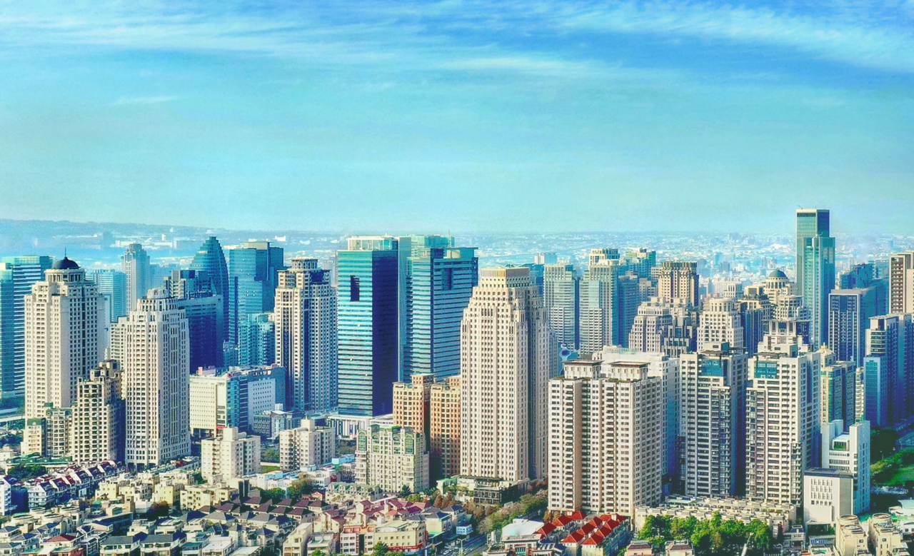 View of Taichung, Taiwan