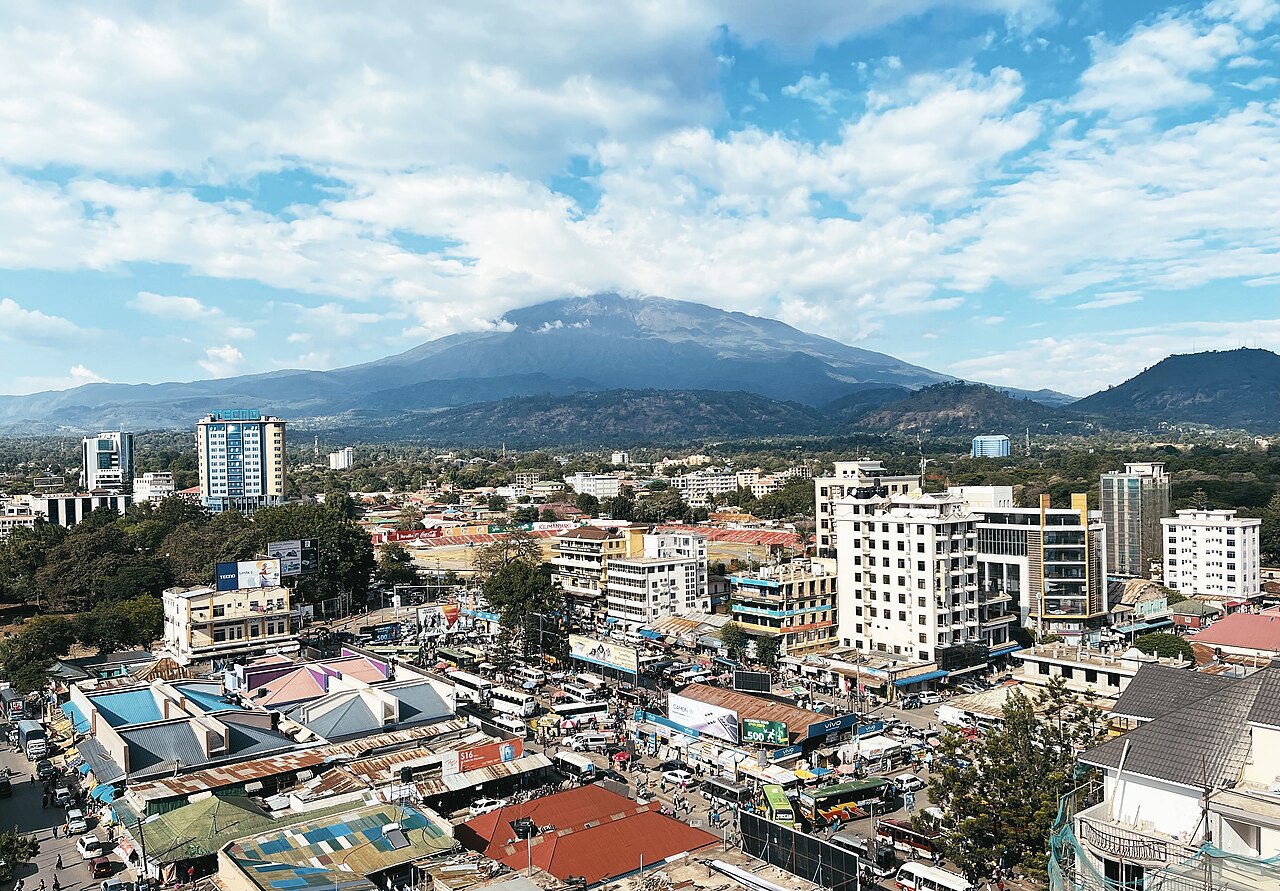 View of Arusha, Tanzania