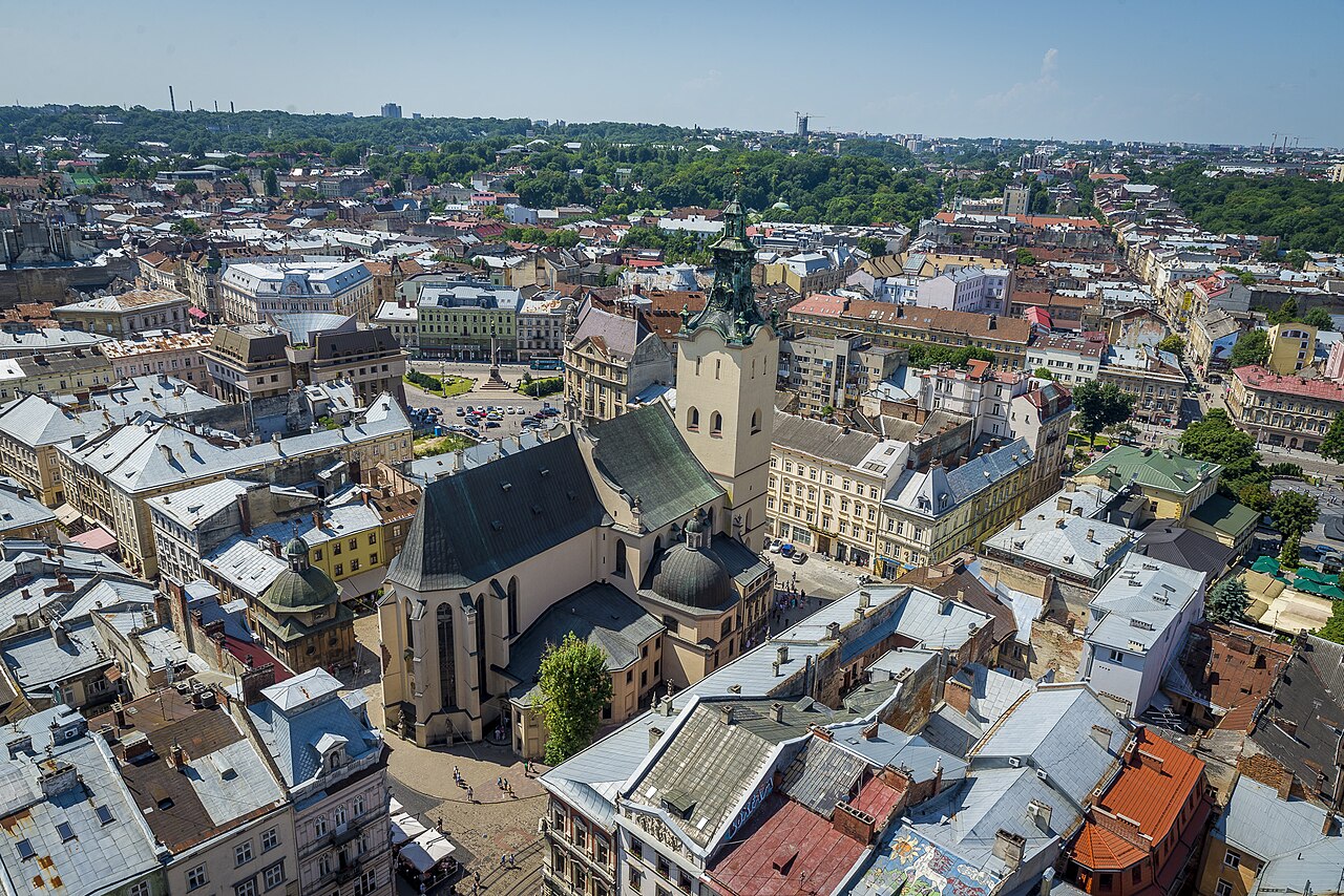 View of Lviv, Ukraine