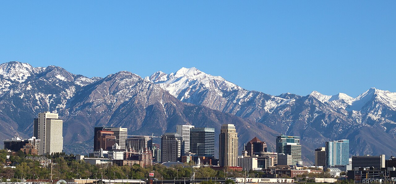 View of Salt Lake City, United States