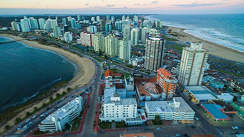 View of Punta del Este, Uruguay