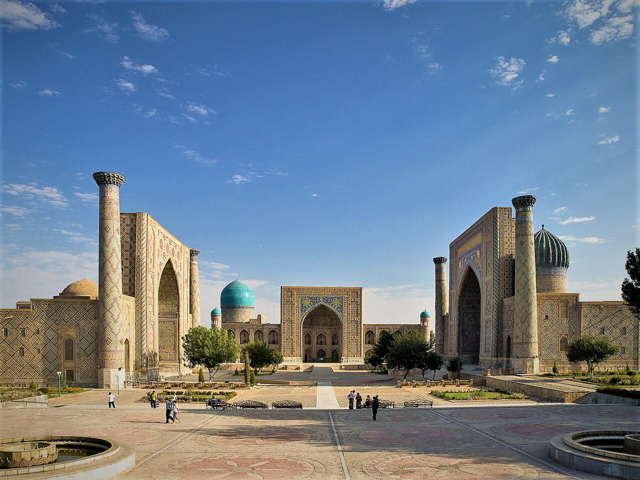 View of Samarkand, Uzbekistan