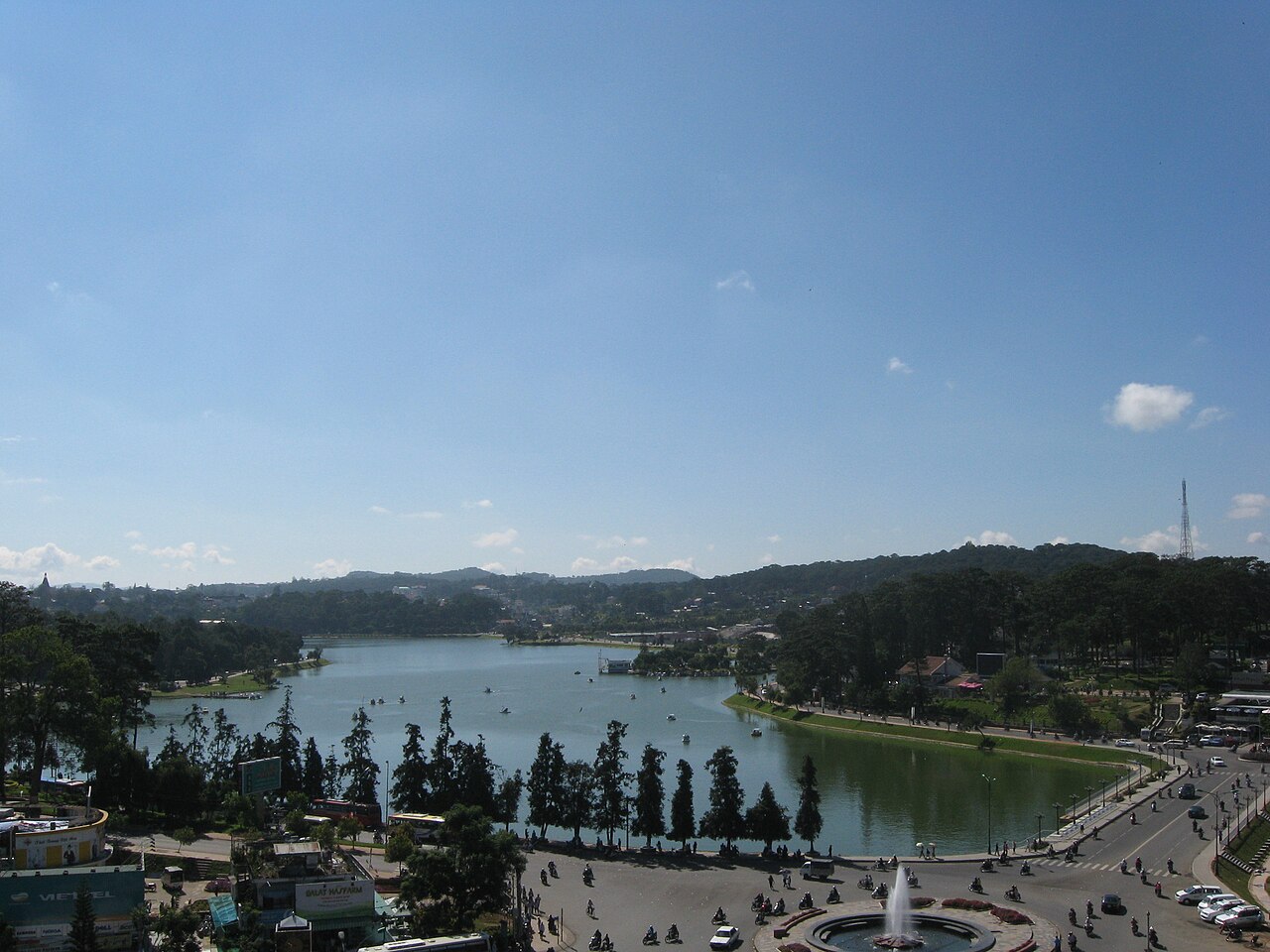 View of Da Lat, Vietnam