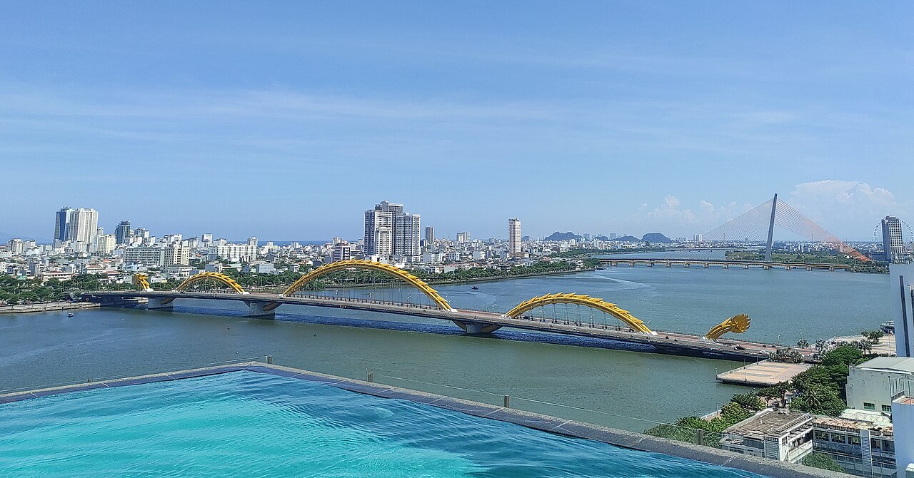 View of Da Nang, Vietnam
