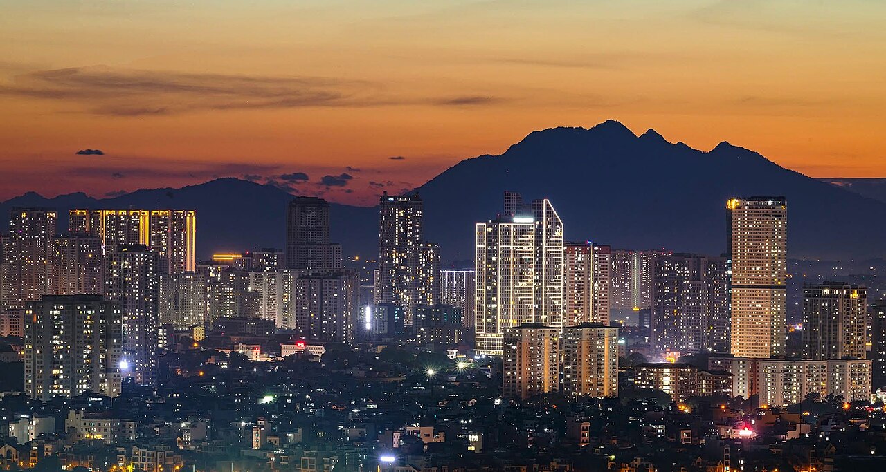 View of Hanoi, Vietnam