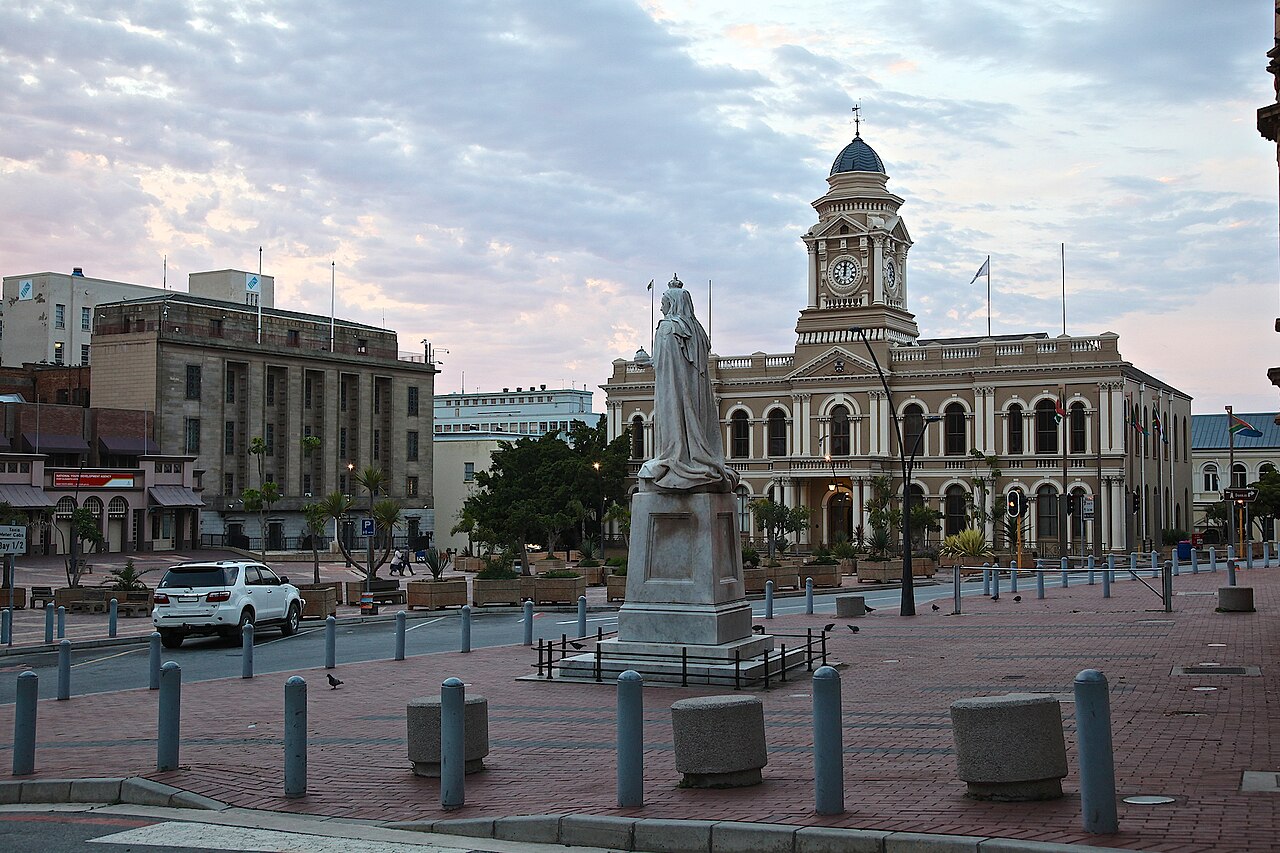 View of Gqeberha, South Africa