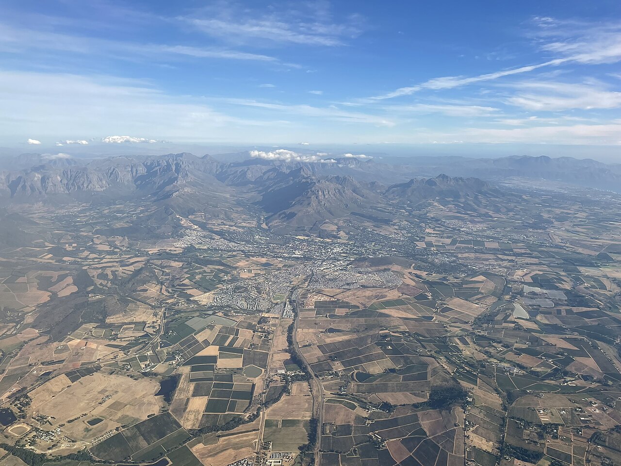 View of Stellenbosch, South Africa