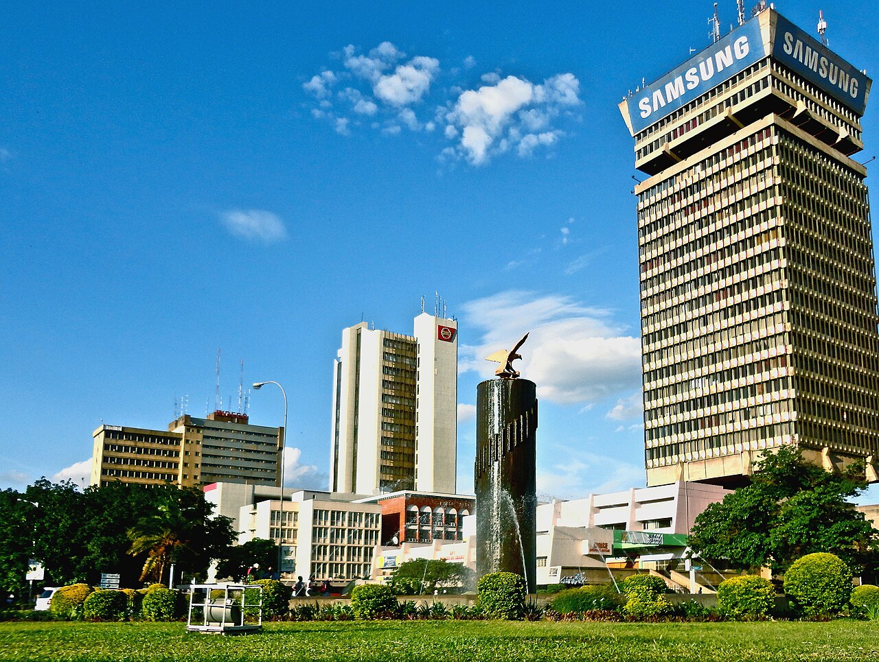 View of Lusaka, Zambia