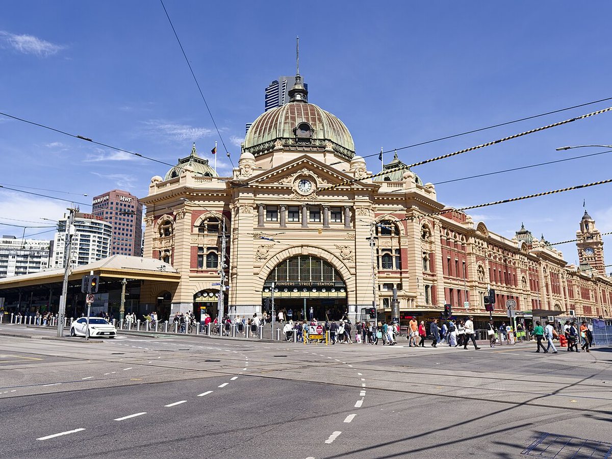 Flinders Street Station in Melbourne