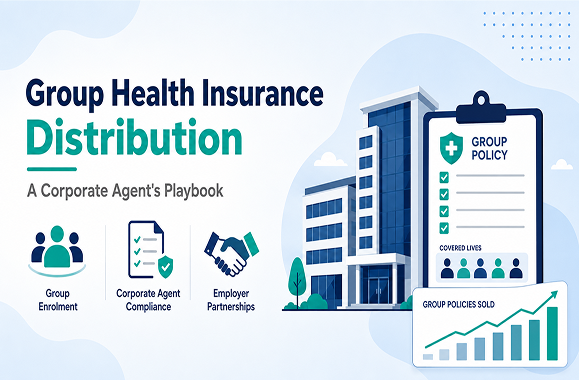 Group Health Insurance Distribution: A Corporate Agent's Playbook. Article cover