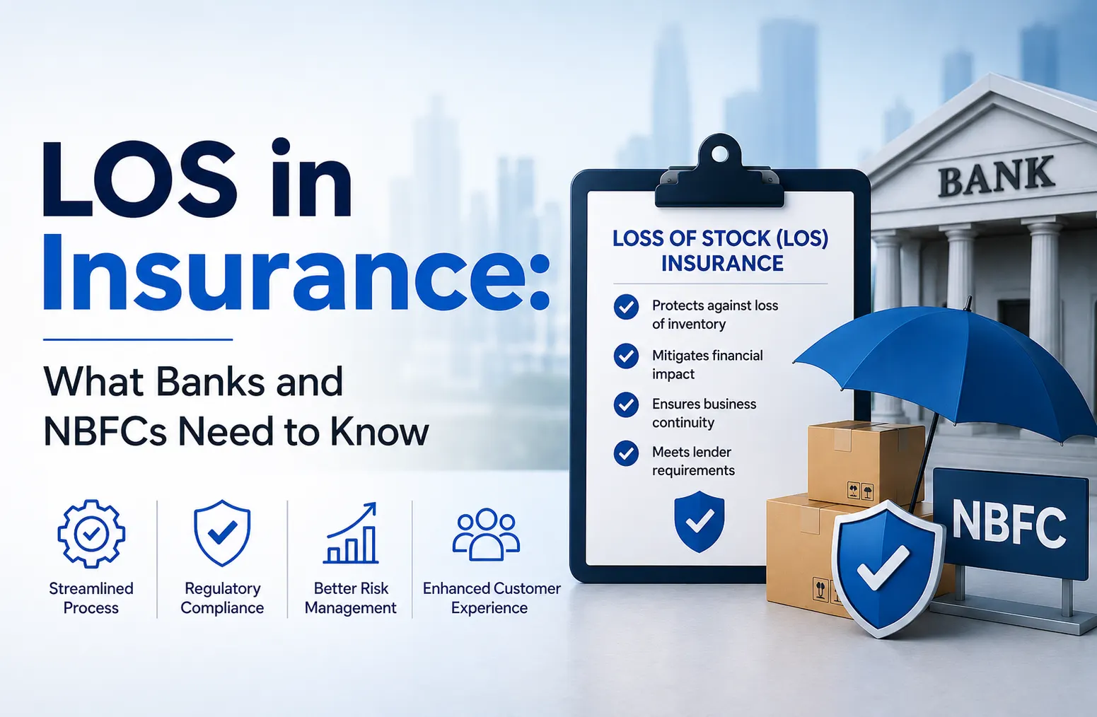 LOS in Insurance: What Banks and NBFCs Need to Know. Article cover