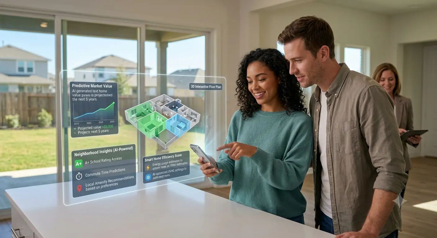 Cover image for "How AI Is Changing Real Estate in the USA: Automation, Investment, and Technology at Scale"