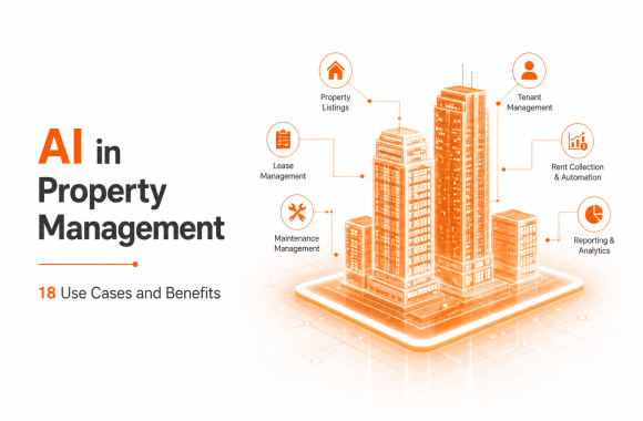 AI in Property Management: 18 Use Cases and Benefits. Cover image