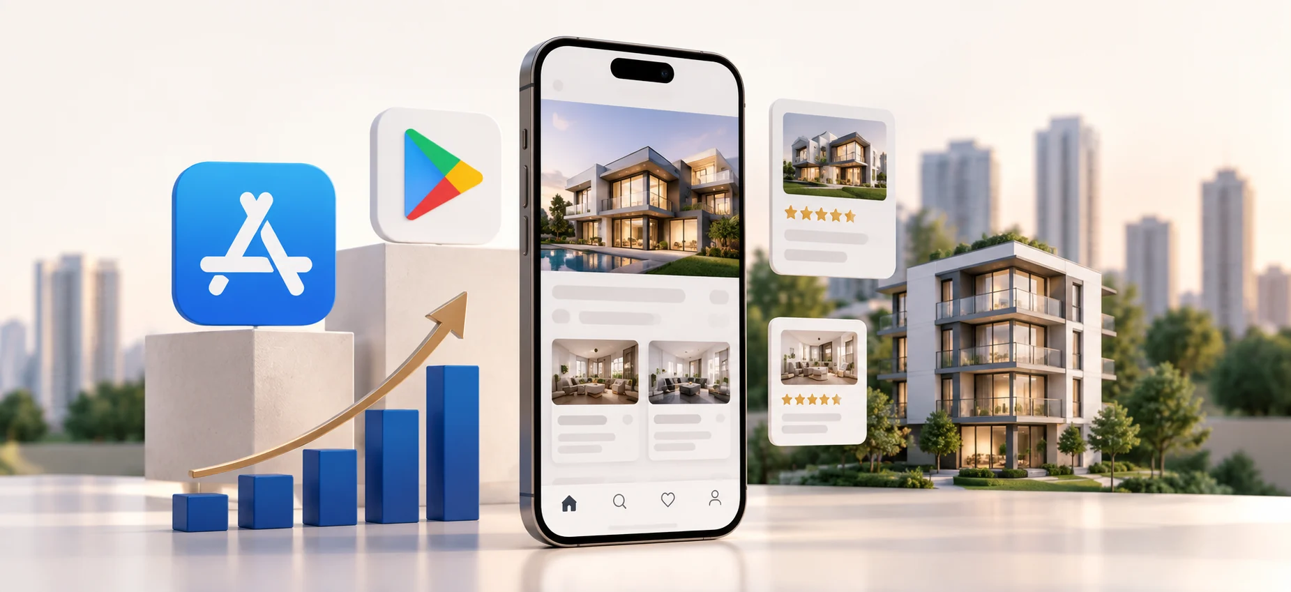 Cover image for "App Store Optimization (ASO) for Real Estate and PropTech Apps"