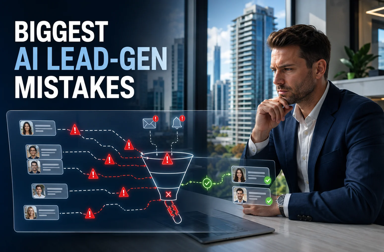 Cover image for "What are the biggest mistakes agents make implementing AI for lead gen?"