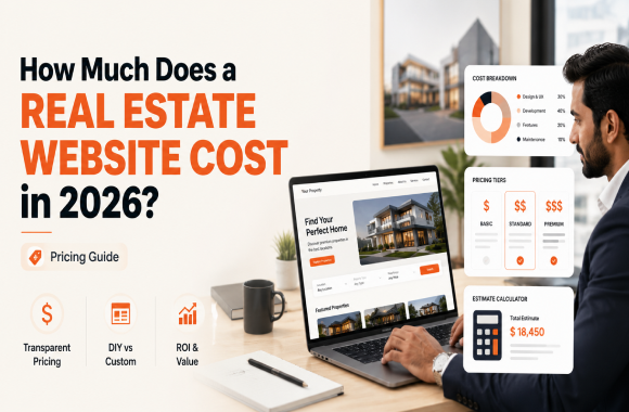 Cover image for "How Much Does a Real Estate Website Cost in 2026 (Pricing Guide)"