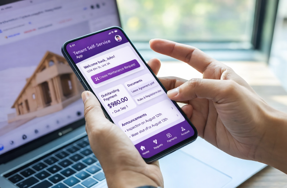 How to Build a Tenant Self-Service App That Tenants Will Actually Use. Cover image
