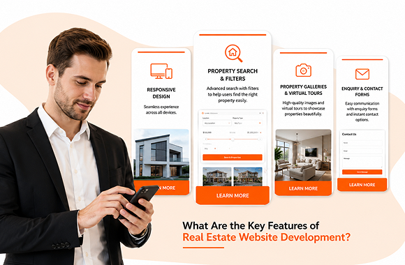 Cover image for "What Are the Key Features of Real Estate Website Development?"