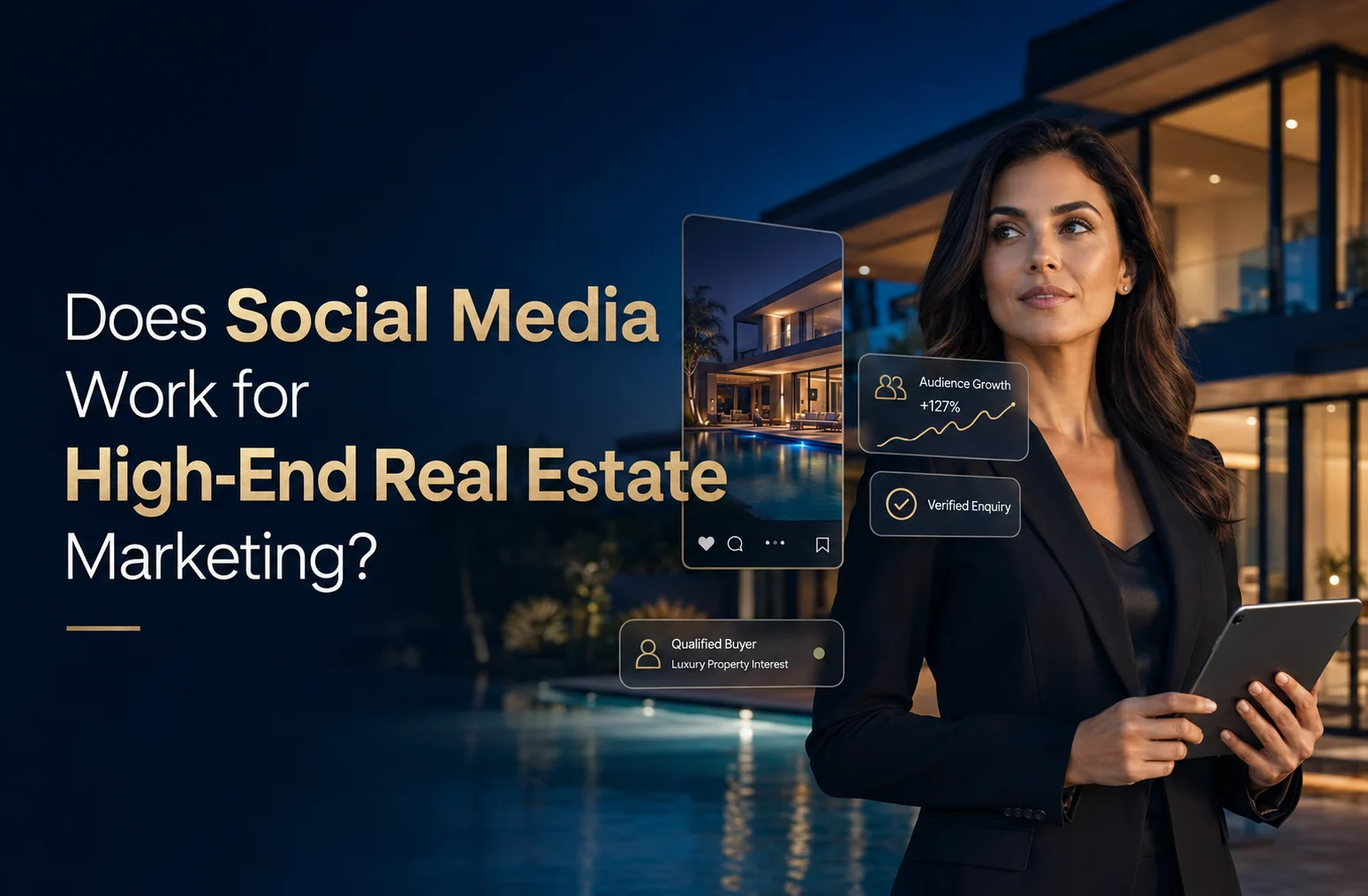 Cover image for "Luxury Real Estate Social Media Marketing 2026"