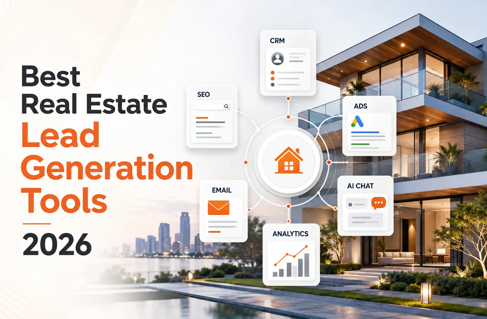 Cover image for "Best Real Estate Lead Generation Tools 2026"