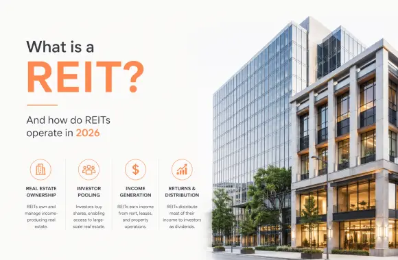 What is a REIT and how do REITs operate 2026. Cover image