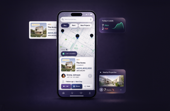 What Makes a Real Estate Agent App Actually Useful in the Field. Cover image