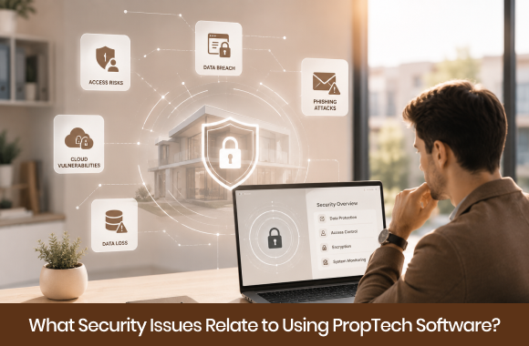 What Security Issues Relate to Using PropTech Software?. Cover image