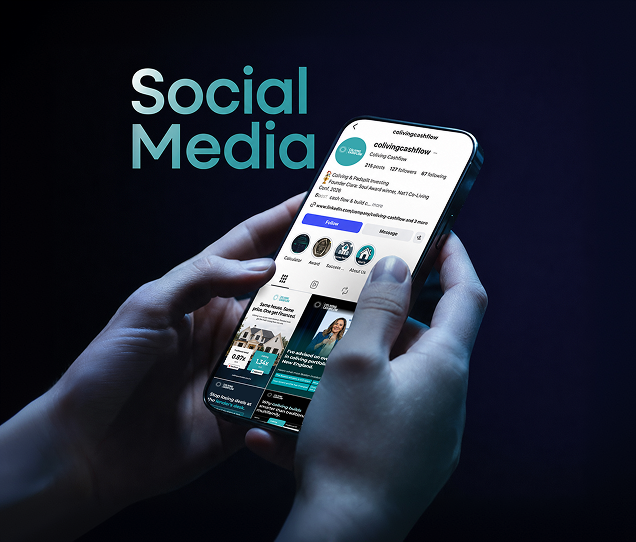 Social Media Strategy and Content Growth for a US Coliving Investment Brand